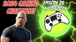 The Rock, Exciting 2024 Gaming Challenge! | Episode 26