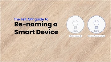How to Rename a Device on the Feit Electric App