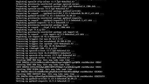 Cara Installasi dan Konfigurasi SSH Server di Ubuntu 16 04