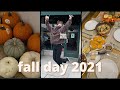 FALL DAY || Second Annual Fall Day, Good Food + Pumpkin Decorating