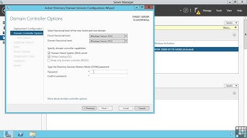 Creating An Active Directory Domain And Forest