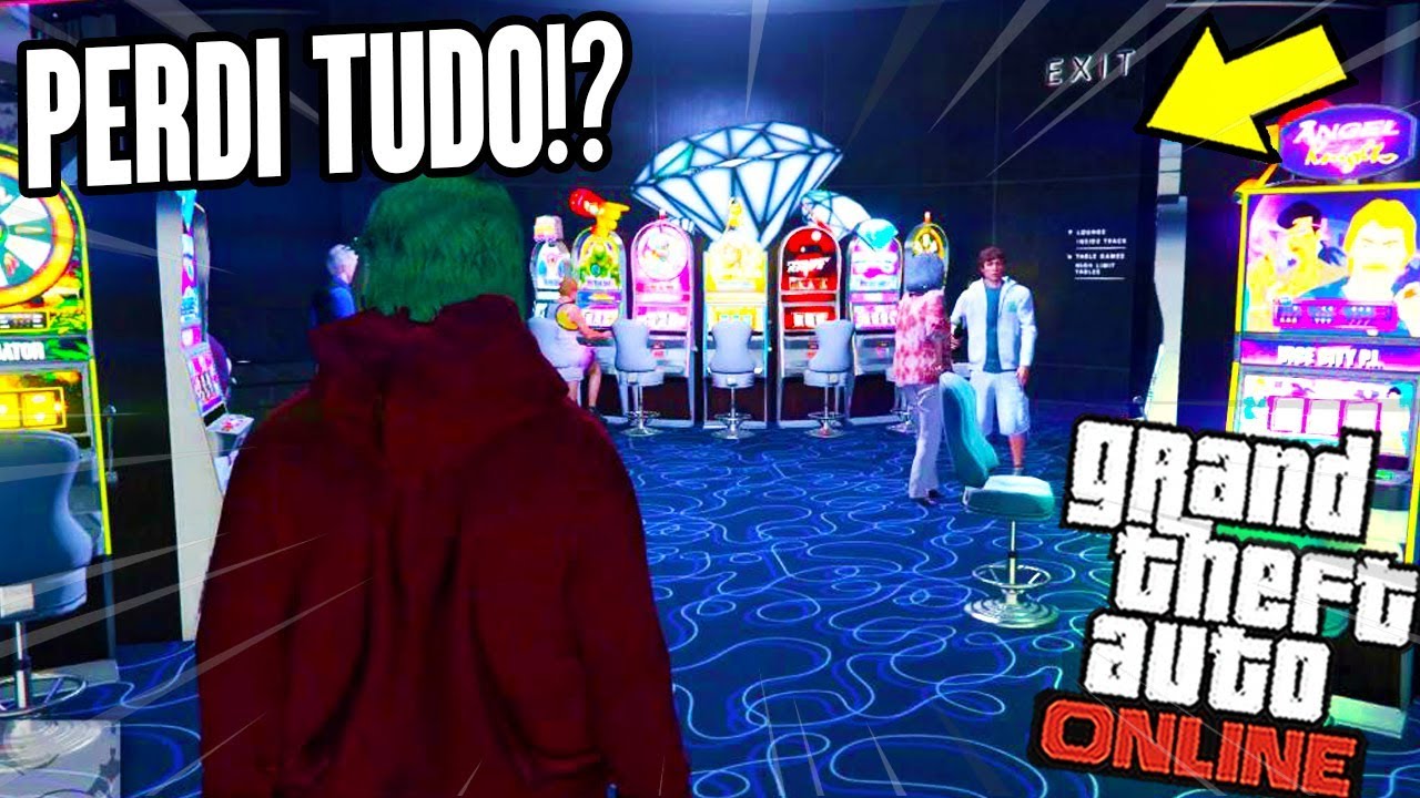 FUI JOGAR NO CASSINO E JÁ PERDI MUITO DINHEIRO!!! GTAV ONLINE DLC CASSINO 1.47 gta v pc
