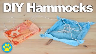 2 DIY Hamster Hammocks | #DIYJuly 16