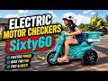 Homemade Electric kids scooter - I installed a electric motor in my Checkers Sixty60 kids scooter.