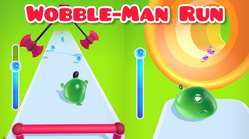 ✅Wobble-Man Run. All Levels TOP Gameplay iOS Android Mobile Games New Update Max Level