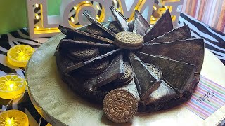 الكيك المدهش بثلاث مكونات فقط سريع وسهل التحضير#  Oreo cake#