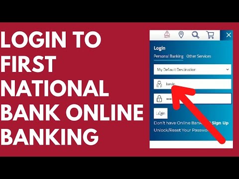 First National Bank Online Login (2022) | First National Online Banking Sign In