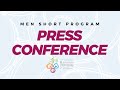 Press Conference | Men Short Program | ISU European Figure Skating Championships | #EuroFigure