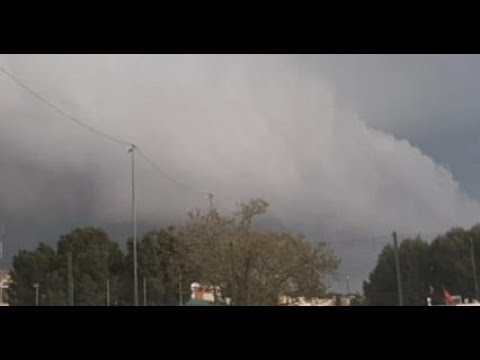 اليوم امطار غزيرة تبروري ثلوج بمدينة صفرو