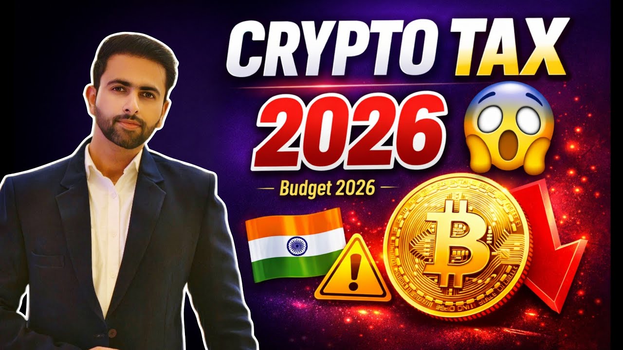 Crypto Tax Explained in India 🇮🇳 | Budget 2026 Impact on Crypto Traders ⚠️