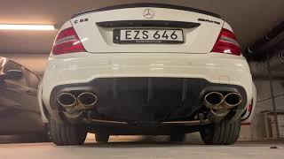 Cold start FI exhaust c63amg