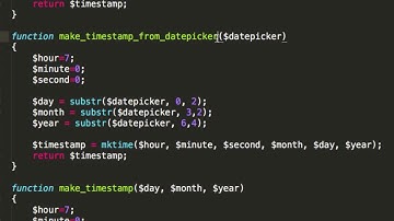 Build an online shop with Codeigniter   part 44  datepicker