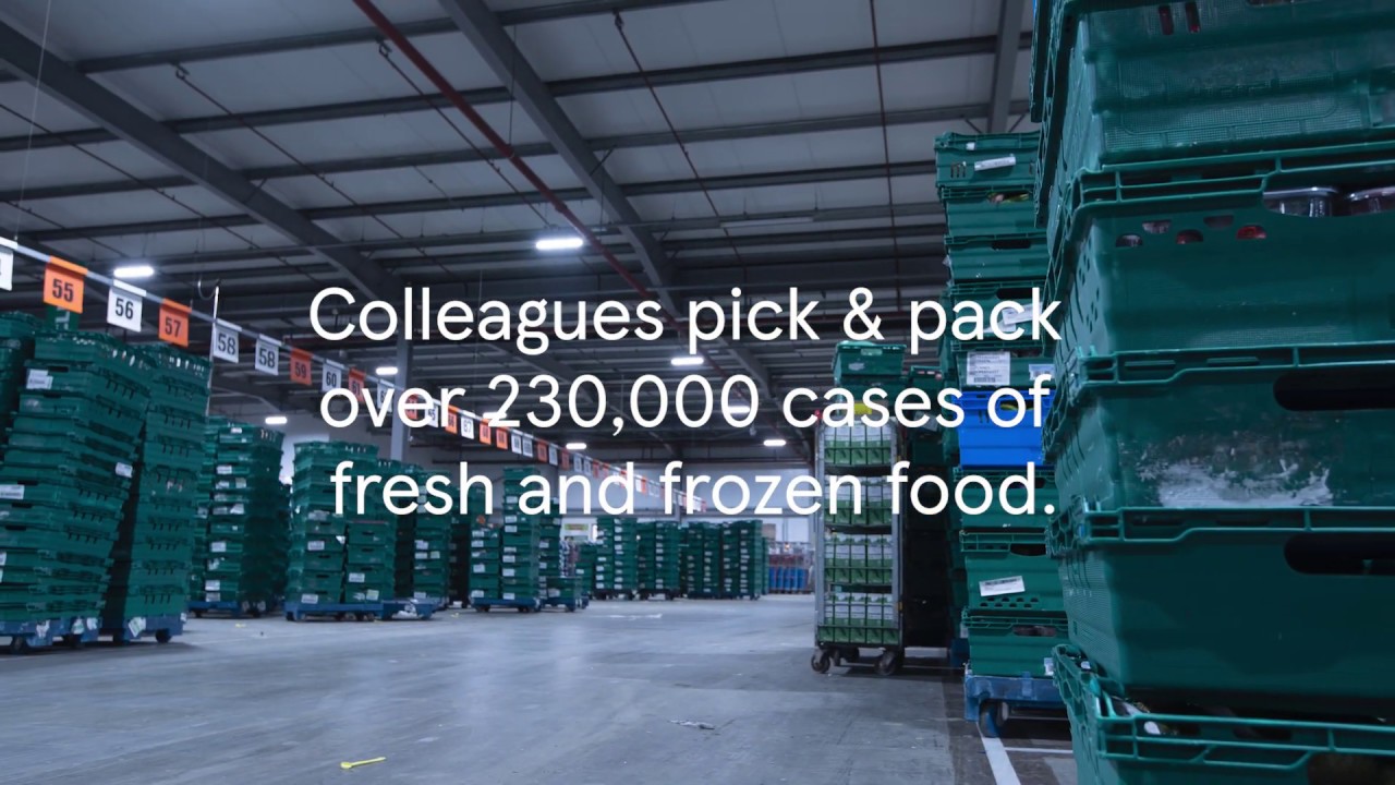 Tesco Ireland distribution behind the scenes YouTube