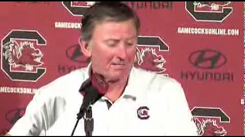 Steve Spurrier after the 31-17 win over Clemson