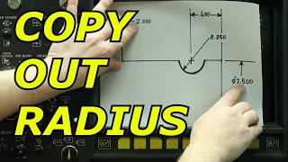 Mazatrol Programming Small Concave Radius