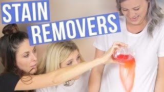 MIND-BLOWING Instant Stain Removers w/ Mr. Kate