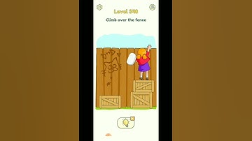 DOP 2: Delete One Part - LEVEL 348 l Walkthrough l Climb over the fence