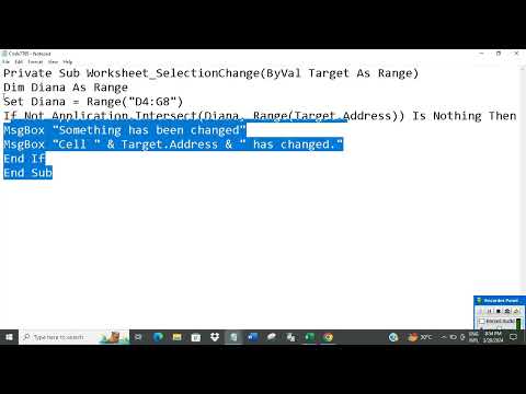 Run a macro
