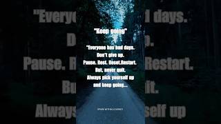 Bad Day? Don’t Quit… Just Restart 🔥 | Keep Going Motivation