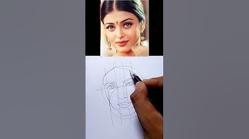 Aishwarya Rai drawing (@kalakritikibaatRamanArt )#art #viral #shorts