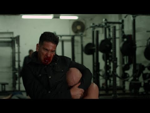 Marvel's The Punisher Season 2 Gym Fight scene [1080p]