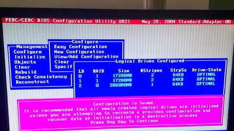 How to RAID Setup Dell Poweredge 2800/ 2900 Server | PERC EASY 2017