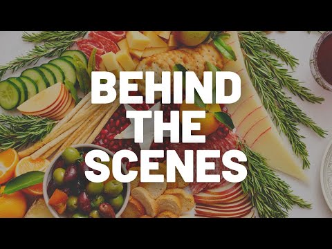 GIANT Charcuterie Tree | Behind the Scenes