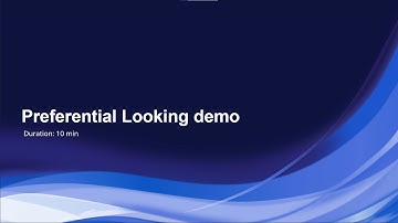 Preferential Looking Demo Project in Tobii Pro Lab