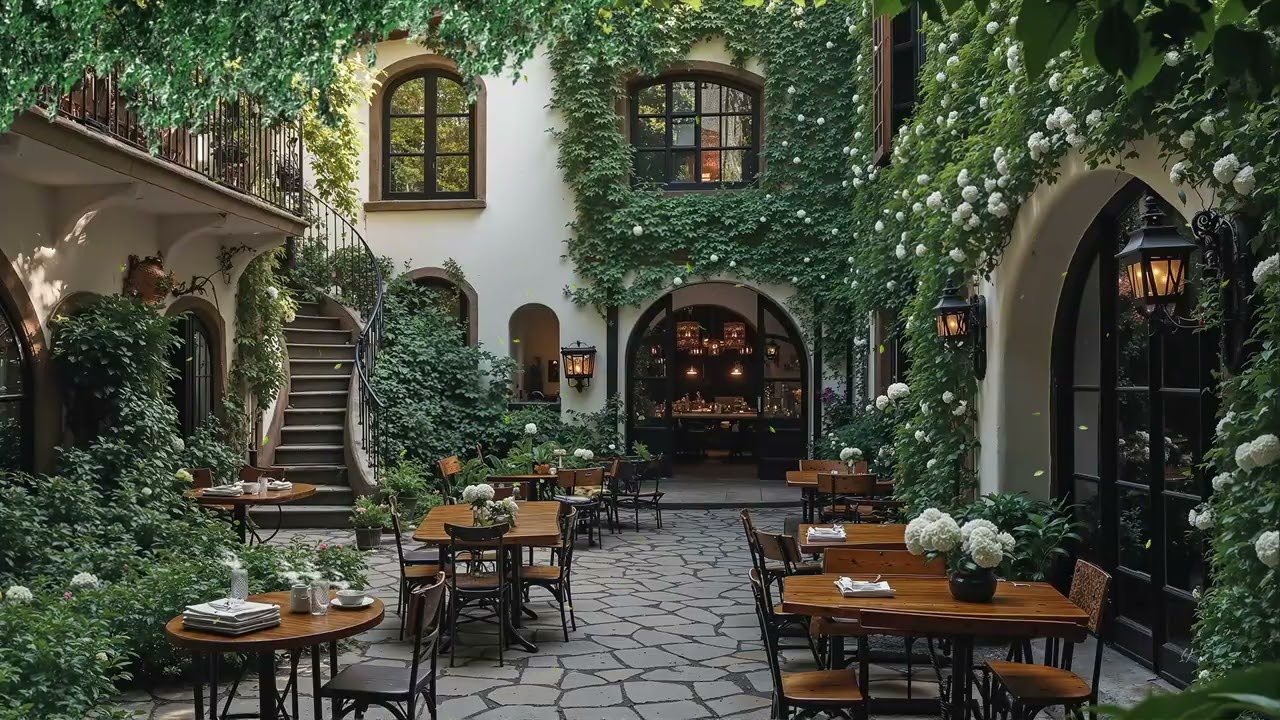 Peaceful Garden Jazz 🌿 Smooth Jazz Music for Relaxation, Focus, Morning Calm & Cozy Evenings