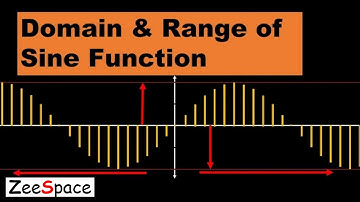 Domain and Range of Sine Function | Graph of Sine Function | Trigonometry | ZeeSpace | Zahid Abbas