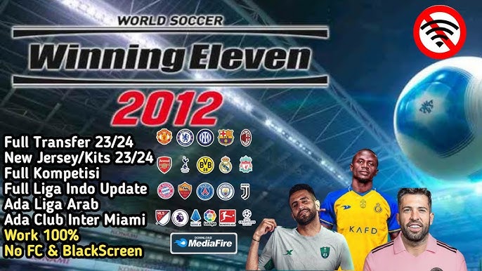 PES 2012 Pro Evolution Soccer v1.0.5 Remastered Support Android 11, 12+  Gameplay (60 FPS) 