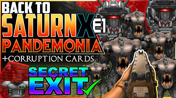 Cybernetic Armor?! | DOOM: Back To Saturn X E1 Map 15 | MOD: Pandemonia + Corruption Cards