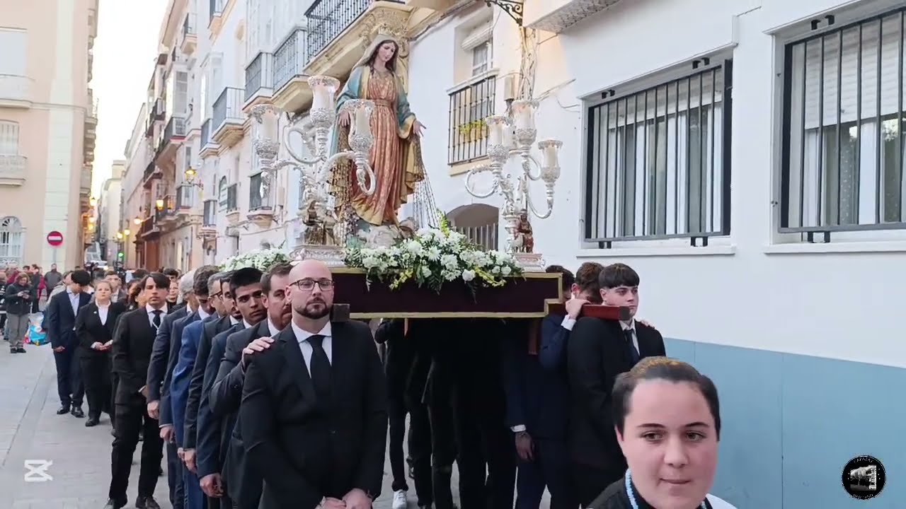 Vídeo del Traslado de la Virgen Milagrosa de Cádiz 2025