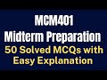 MCM401 Public Relations Midterm MCQs Preparation [50 Solved with Easy Explanation]