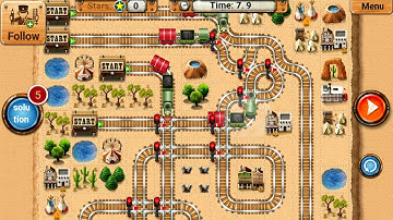 Rail Maze 2 Interesting Gameplay - Train Puzzle Game - Android Gameplay #1981