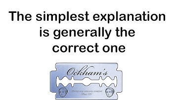Critical thinking skills: Wielding Occam