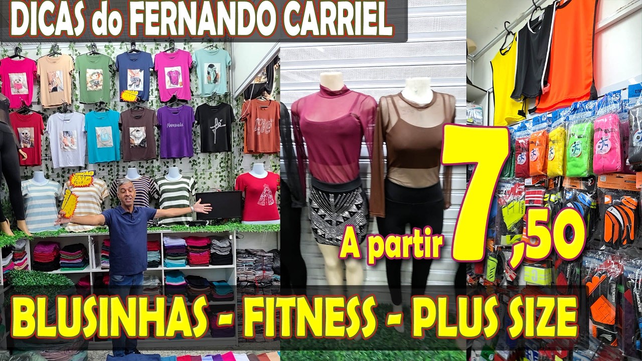Roupas no Brás Atacado Dicas do Fernando Carriel