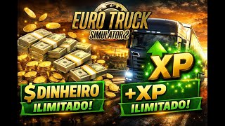COMO COLOCAR DINHEIRO E XP NO EURO TRUCK SIMULATOR 2 SIMPLES E RÁPIDO