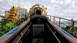 Log Flume On-Ride Siam Amazing Park | เครื่องเล่น ล่องซุงมหาสนุก สยามอะเมซิ่งพาร์ค | MACK Rides