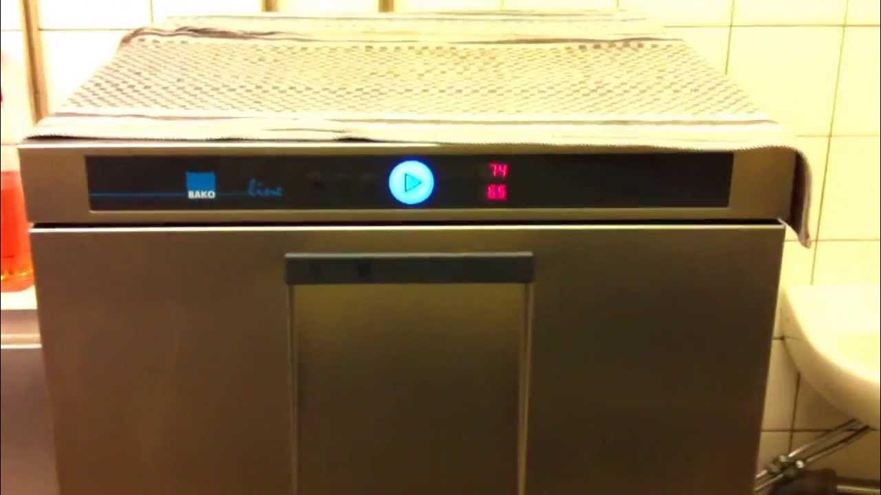 BÄKOLine (Hobart) fast dishwasher YouTube