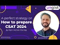 How to prepare csat 2024  csat preparation for upsc 2024  by ram mohan pandey  ungist