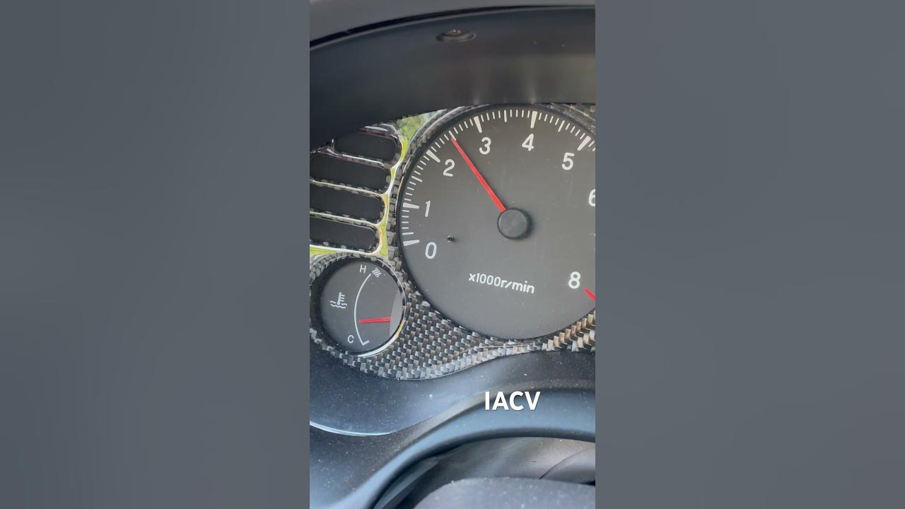 Idle surging 2G Eclipse Bad IACV - YouTube