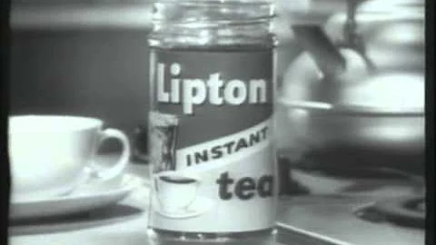 Lipton Tea Commercial 1964 George Fenneman