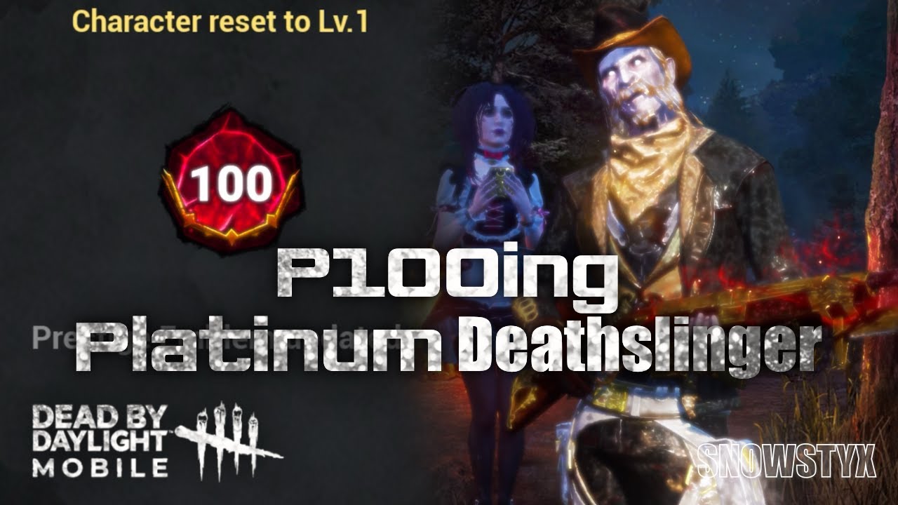 P100ing Platinum Deathslinger | Dead by Daylight Mobile - YouTube