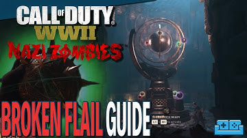 COD: WW2 | DLC 4 | Zombies Frozen Dawn - Broken Flail GUIDE