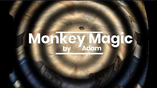 Monkey (Puzzle) Magic Woodturned Bowl - A 12 minute ReLive of 6 hours in the workshop :)