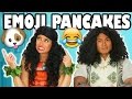 Moana vs Maui Emoji Pancake Art Challenge . 😺 Totally TV