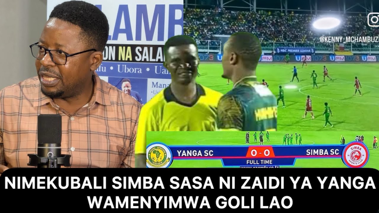 SALAMBA‼️ SIMBA WANA BALAAH REFA KAWANYIMA GOLI LA WAZI| KOCHA WA YANGA HATOBOI MIEZI 2 | MSIMU BADO