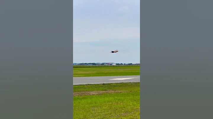 Corsair flyby at Top Gun