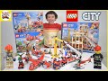 Lego City Fire Fighter and Firetruck New Sets 2020 Downtown Fire Brigade Burger Bar Fire Rescue Fire